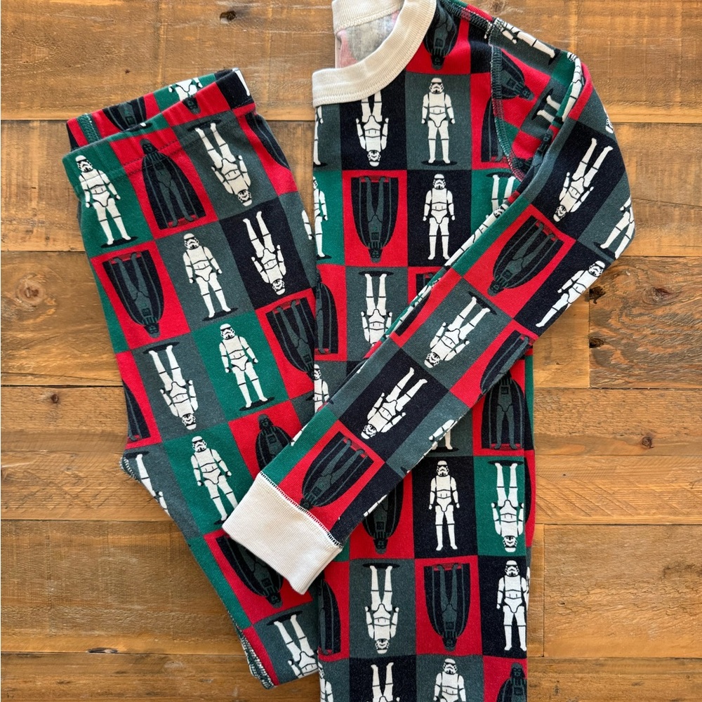 Hanna Andersson Star Wars Christmas Pajama Set - Youth/Boy/Size 8